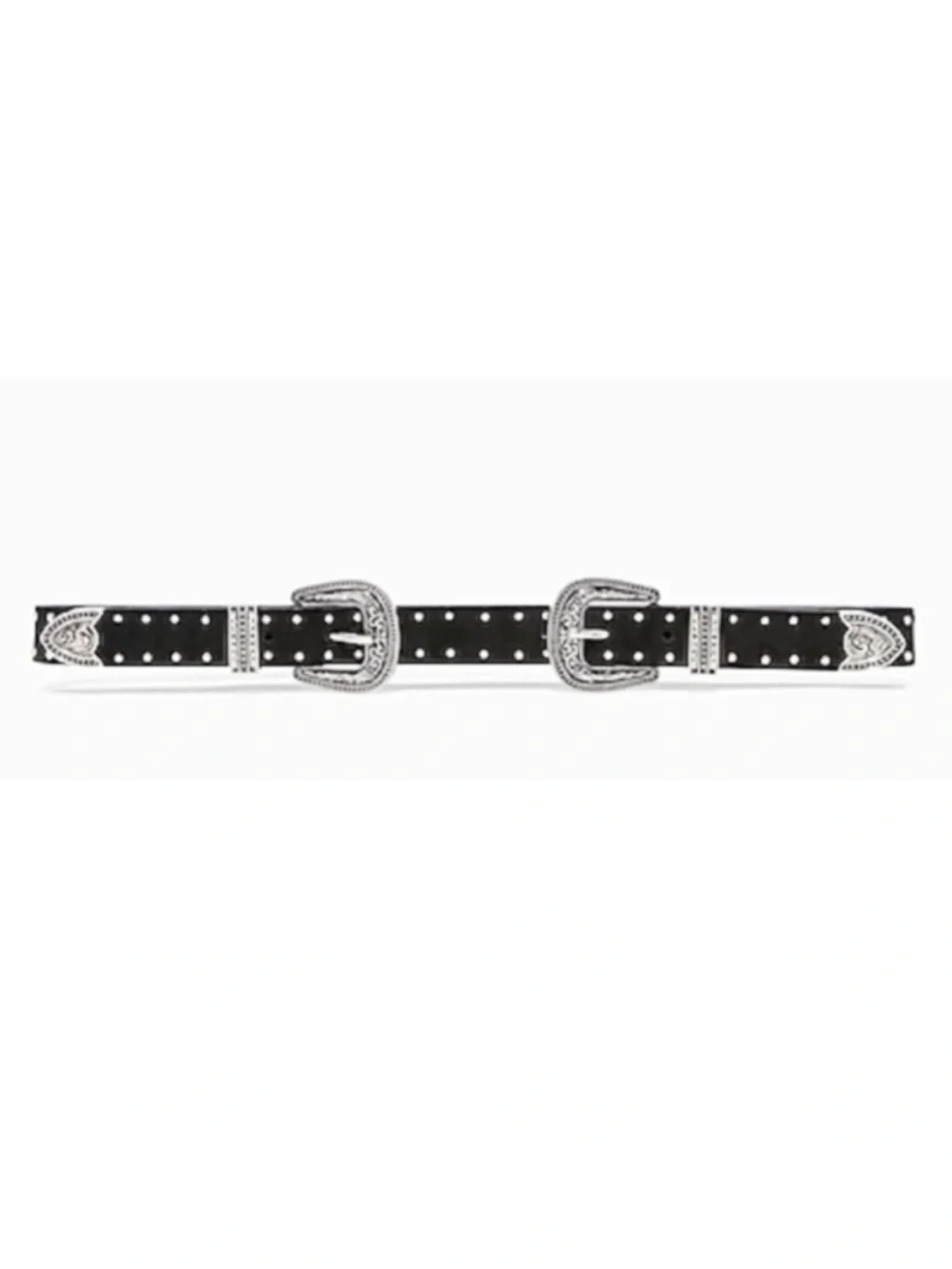 Express Double Buckle Western Belt (Size: S/M)